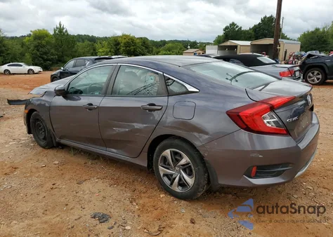 2020 Honda Civic Lx из США, поврежденный, VIN 2HGFC2F63LH505881